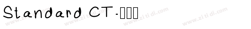 Standard CT字体转换